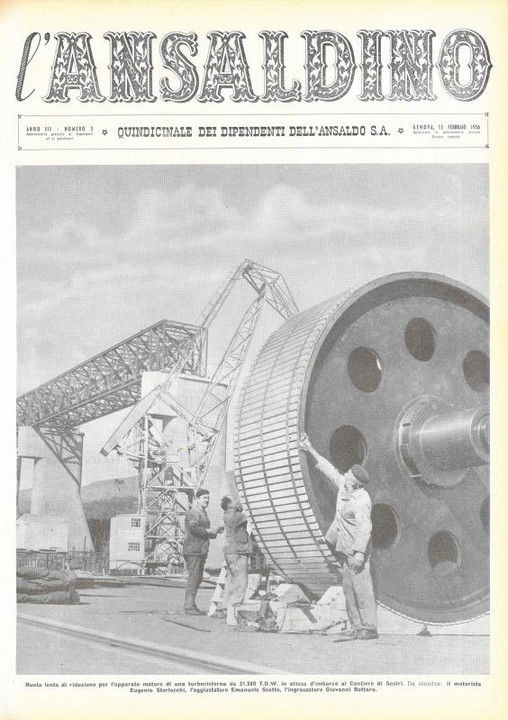 L&#039;Ansaldino, n. 3, 1956